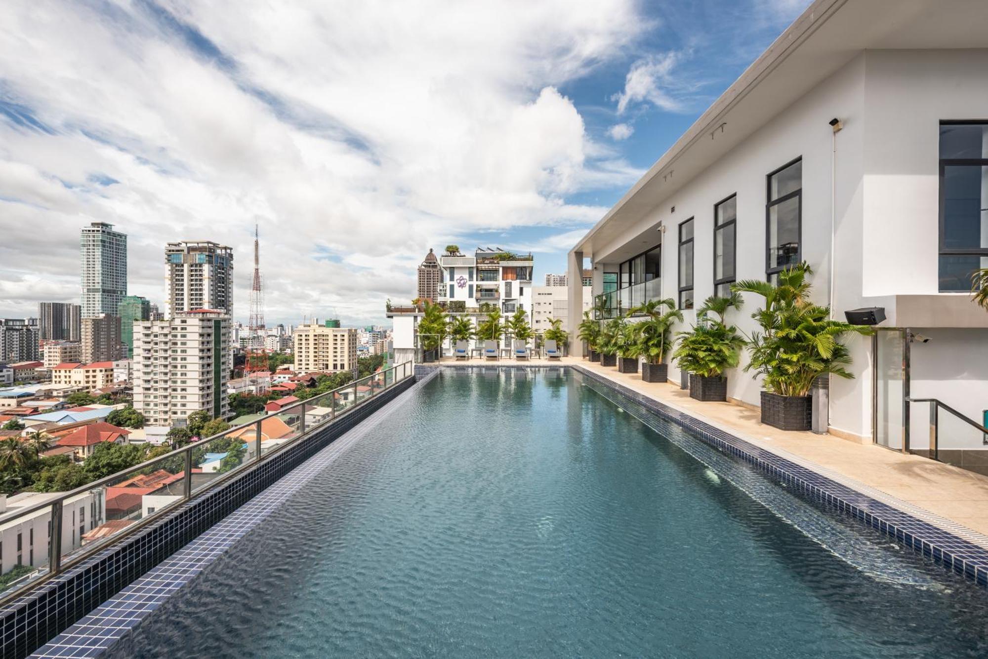Mansion 51 Hotel & Apartment Phnompenh Exteriér fotografie