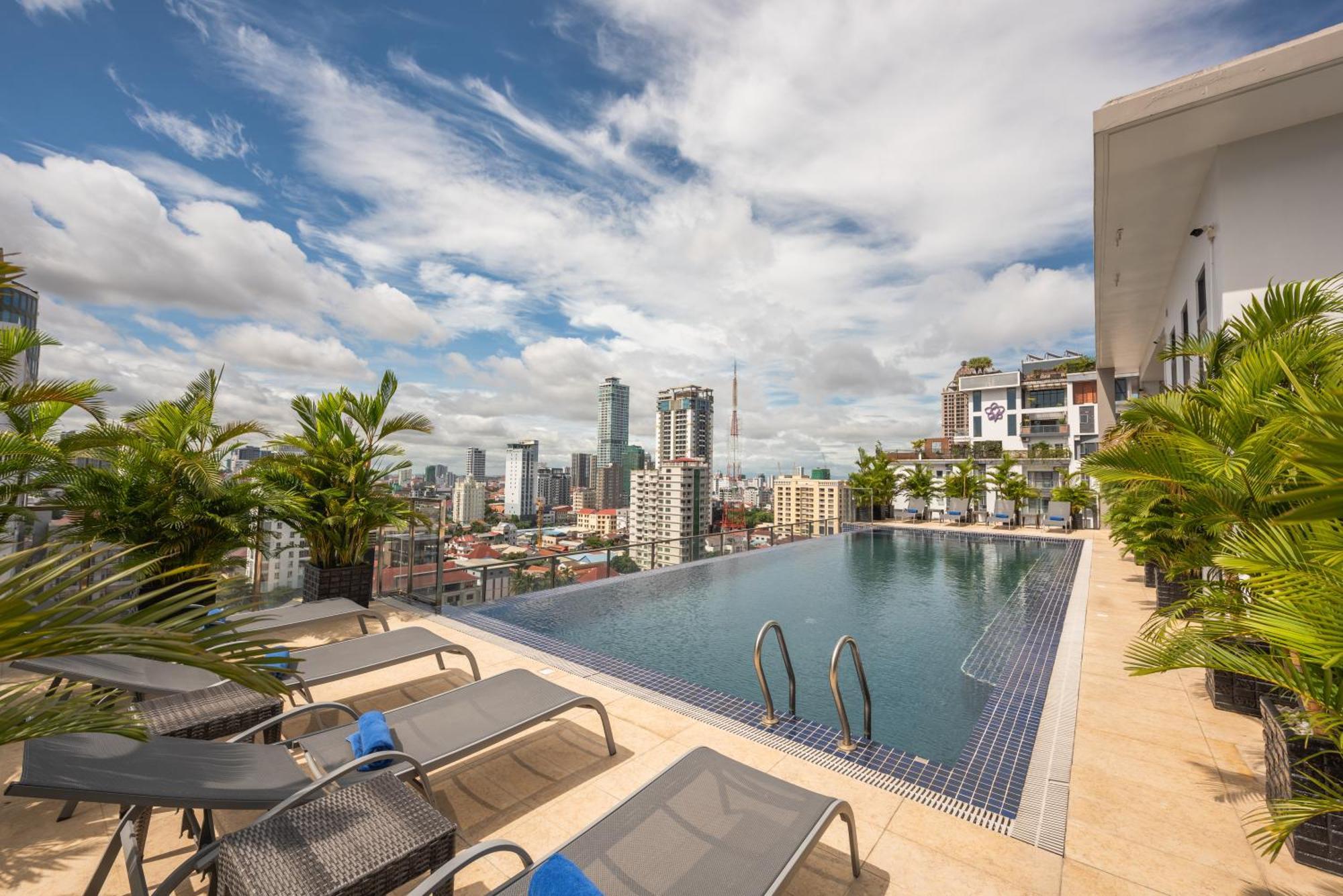 Mansion 51 Hotel & Apartment Phnompenh Exteriér fotografie