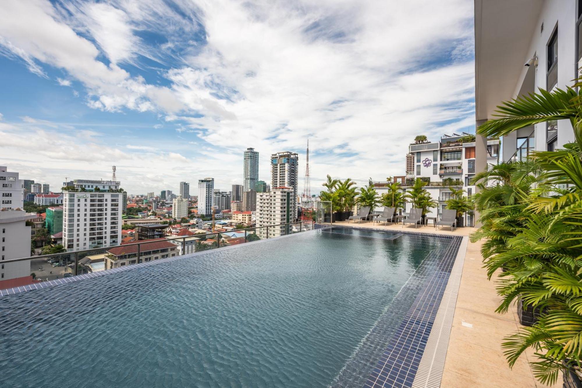 Mansion 51 Hotel & Apartment Phnompenh Exteriér fotografie