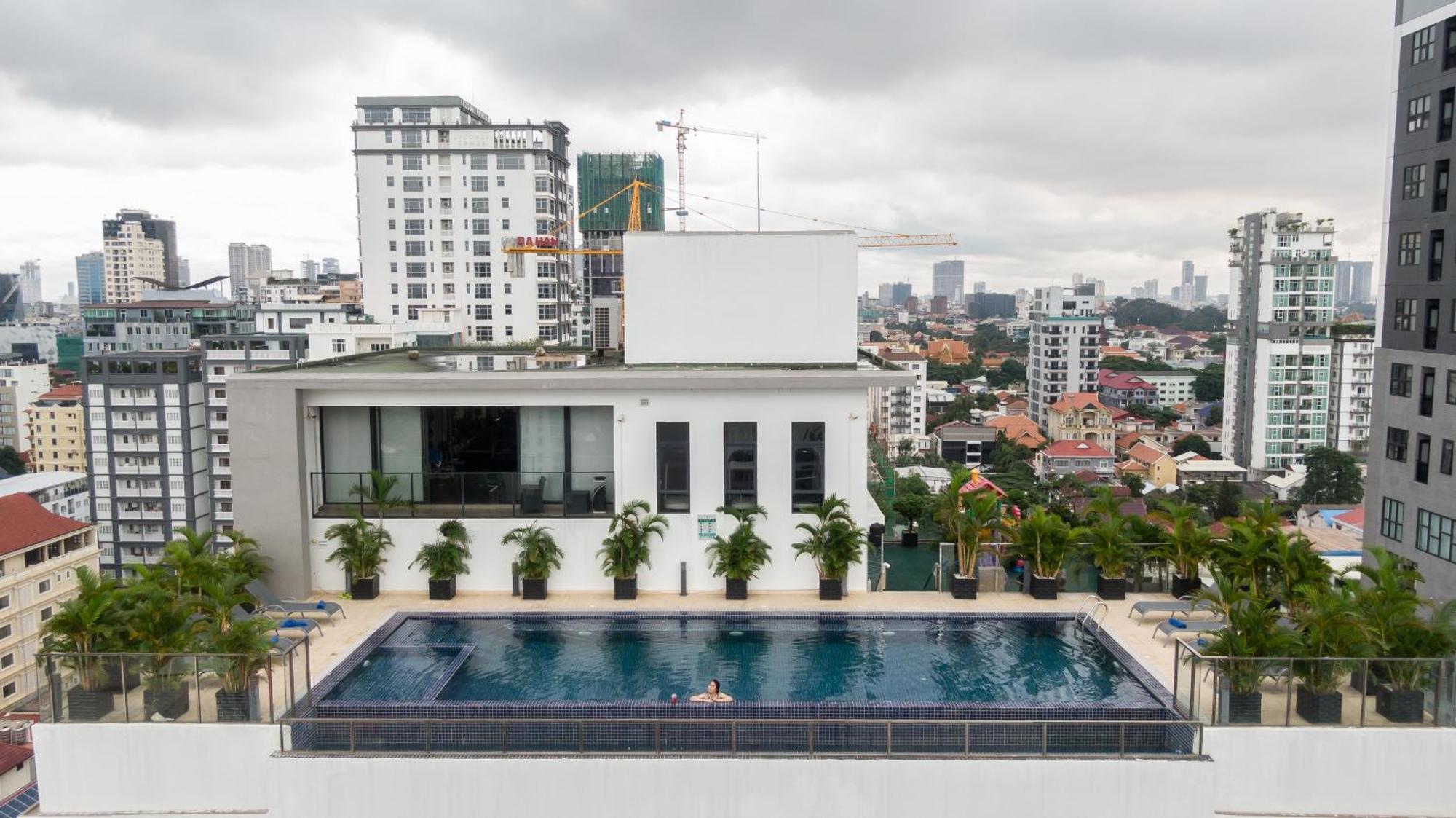 Mansion 51 Hotel & Apartment Phnompenh Exteriér fotografie