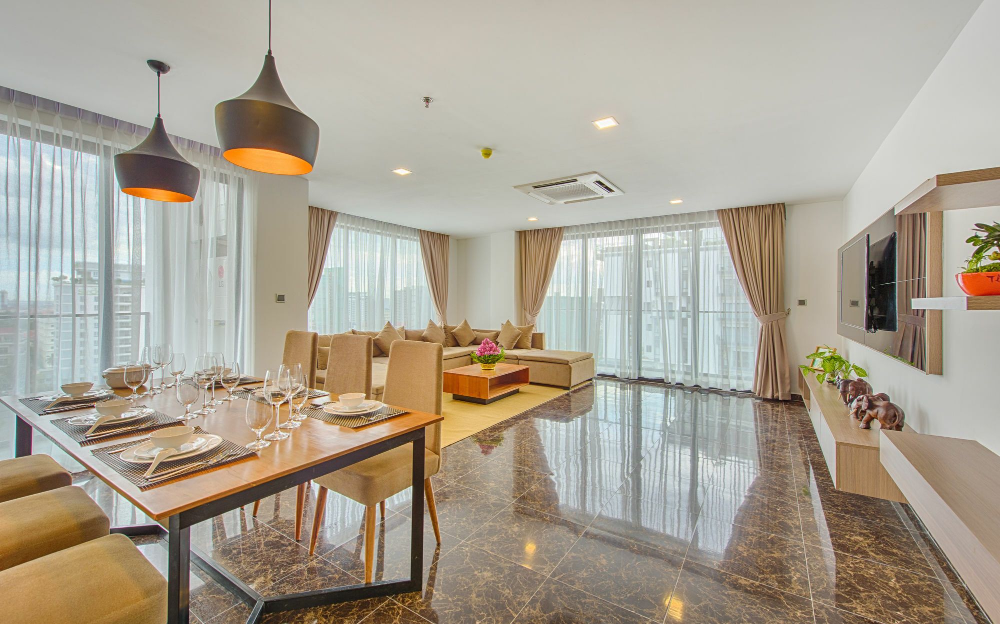 Mansion 51 Hotel & Apartment Phnompenh Exteriér fotografie